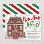 Holiday Housewarming Party Kaart (Voorkant / Achterkant)