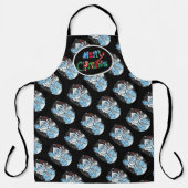 Holiday Hugs Yeti! Kerstmis! Schort (Voorkant)