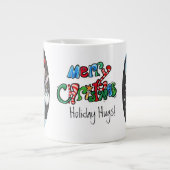 Holiday Hugs Yeti~Specialty mok (Voorkant)
