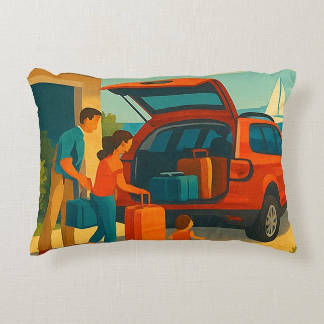 Holiday is accent kussen (Voorkant)