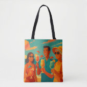 Holiday is tote bag (Voorkant)