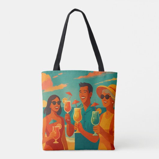 Holiday is tote bag (Achterkant)