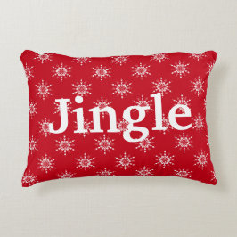 Holiday Jingle Country Pattern Accent Kussen