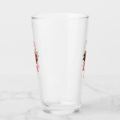 Holiday Joy Candy Canes Beer Soda Pint Glasses Glas (Links)