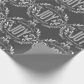HOLIDAY JOY CHALKBOARD STYLE GIFT WRAP CADEAUPAPIER (Hoek)