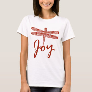Holiday Joy Dragonfly T-shirt
