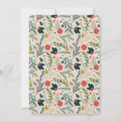 Holiday Joy Foto Persoonlijke Kaart (Achterkant)