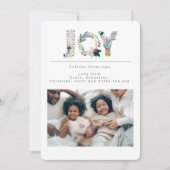 Holiday Joy Foto Persoonlijke Kaart (Voorkant)