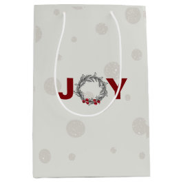 HOLIDAY JOY Gift Medium Gift Bag Cadeauzakje
