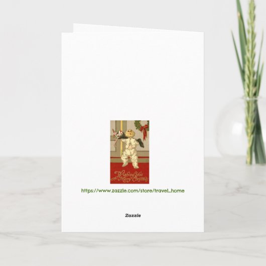 Holiday Joy Kaart (Achterkant)