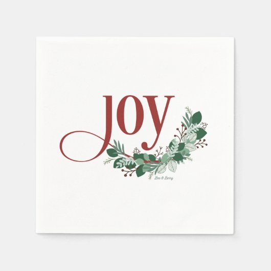 Holiday Joy Napkins Servet (Voorkant)