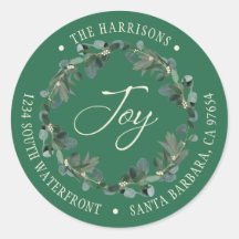 Holiday Joy Wreath Groen retouradres