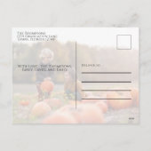 Holiday Joyful Elegant Snowflake Winter 2 Foto Feestdagenkaart (Achterkant)