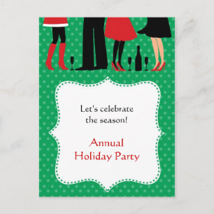 Holiday Kantoor Party Invitation Briefkaart