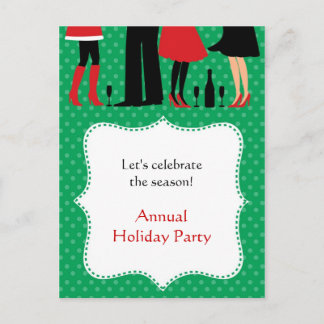 Holiday Kantoor Party Invitation Briefkaart