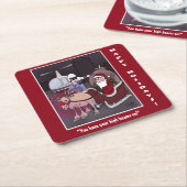 Holiday Kartonnen Onderzetters (Schuin)