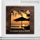 Holiday Keepomwille Beach Photo Magnet