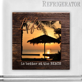 Holiday Keepomwille Beach Photo Magnet
