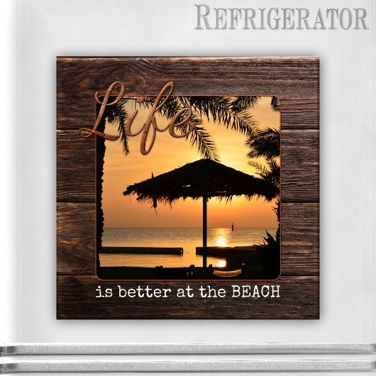 Holiday Keepomwille Beach Photo Magnet