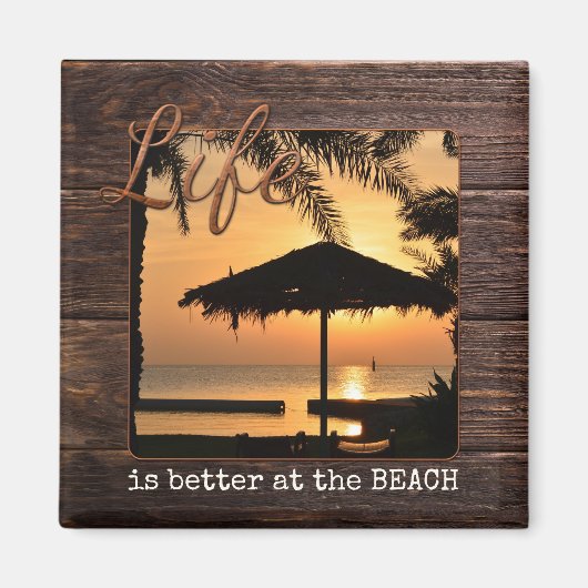 Holiday Keepomwille Beach Photo Magnet (Voorkant)