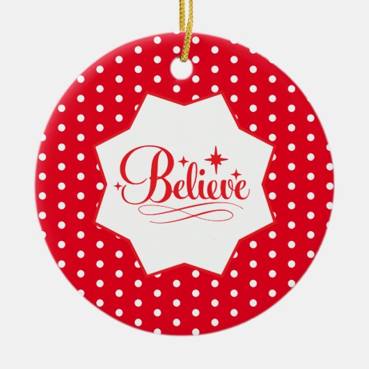 Holiday Keramisch Ornament (Voorkant)