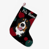 Holiday Kerstmis Bernese Mountain Dog  Kleine Kerstsok (Voorkant (Hangend))