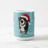 Holiday Kerstmis Bernese Mountain Dog Koffiemok (Center)