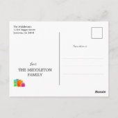 Holiday Kerstmis Chihuahua Dog Merry Bright Briefkaart (Achterkant)