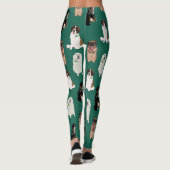 Holiday Kerstmis Grote Honden Leggings (Achterkant)