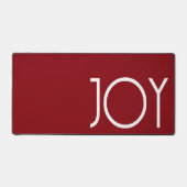 Holiday Kerstmis Rood Achtergrond Bureaumat (Voorkant)