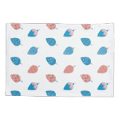 Holiday kerstsierpatroonbouwkundigen Baubles Kussensloop (Achterkant)