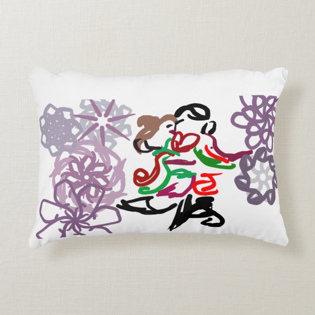 Holiday Kiss  Accent Kussen (Voorkant)