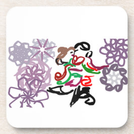 Holiday Kiss  Bier Onderzetter