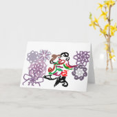 Holiday Kiss  Kaart (Gele Bloem)