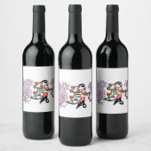 Holiday Kiss  Wijn Etiket (Flessen)