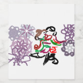 Holiday Kiss  Wijn Etiket (Enkel label)