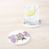 Holiday Kiss  Zandsteen Onderzetter (Zijkant)