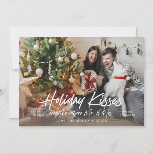Holiday Kisses Future Mr. & Mrs Photo H (Voorkant)