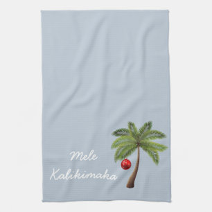 Holiday Kitchen Towel-Mele Kalikimaka Theedoek