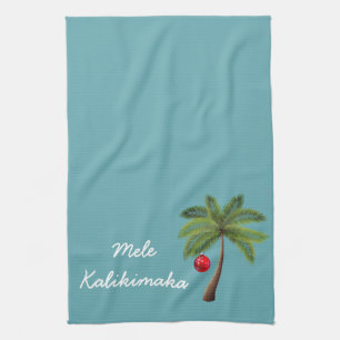 Holiday Kitchen Towel-Mele Kalikimaka Theedoek
