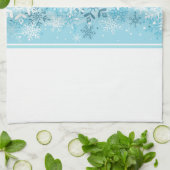 Holiday Kitchen Towel-Snowflakes Theedoek (Gevouwen)