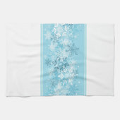 Holiday Kitchen Towel-Snowflakes Theedoek (Horizontaal)