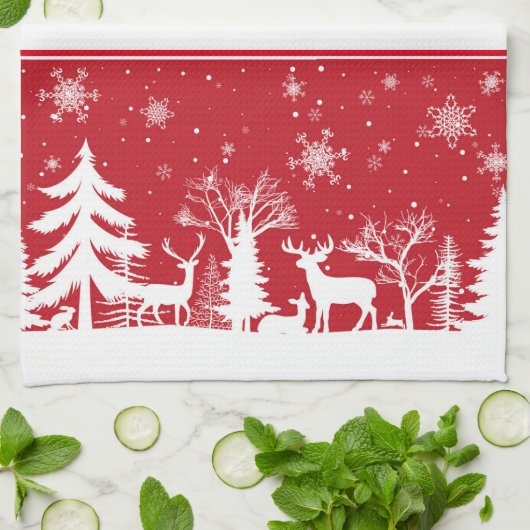 Holiday Kitchen Towel Theedoek (Gevouwen)