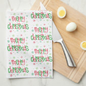 Holiday Kitchen Towel Theedoek (Quarter Fold)