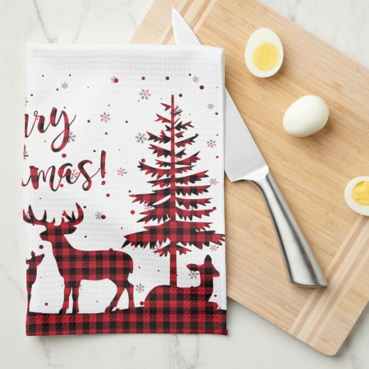 Holiday Kitchen Towel Theedoek (Quarter Fold)