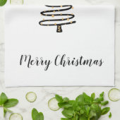 Holiday Kitchen Towel Trees Theedoek (Gevouwen)