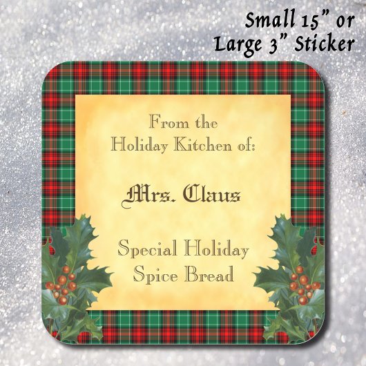 Holiday Kitchen van Holly Pset Baking Sticker