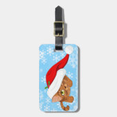 Holiday Kitten Bagagelabel (Voorkant verticaal)