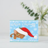 Holiday Kitten Holiday Briefkaart (Staand voorkant)