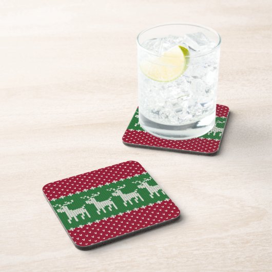 Holiday Knit No. 01 Bier Onderzetter (Rechterzijde)
